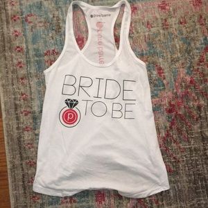 Pure Barre "Bride to Be" tank